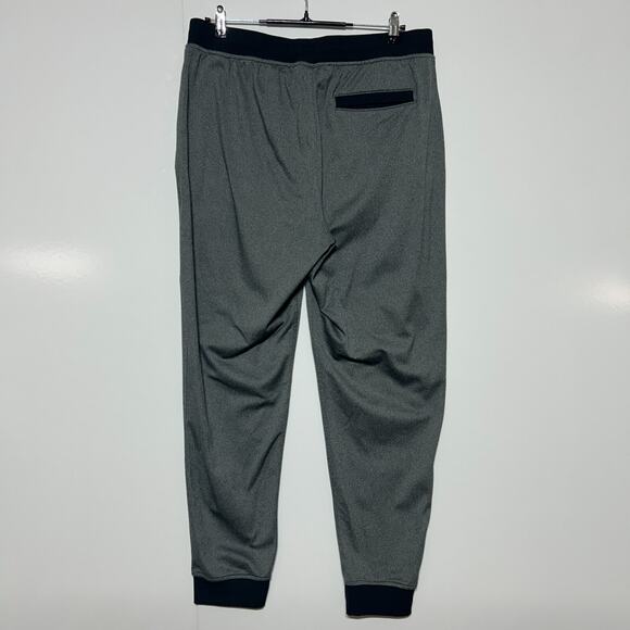 Under Armour Joggers Mens XL Gray Black Measures 34x30 Drawstring Elastic Waist - Picture 3 of 10